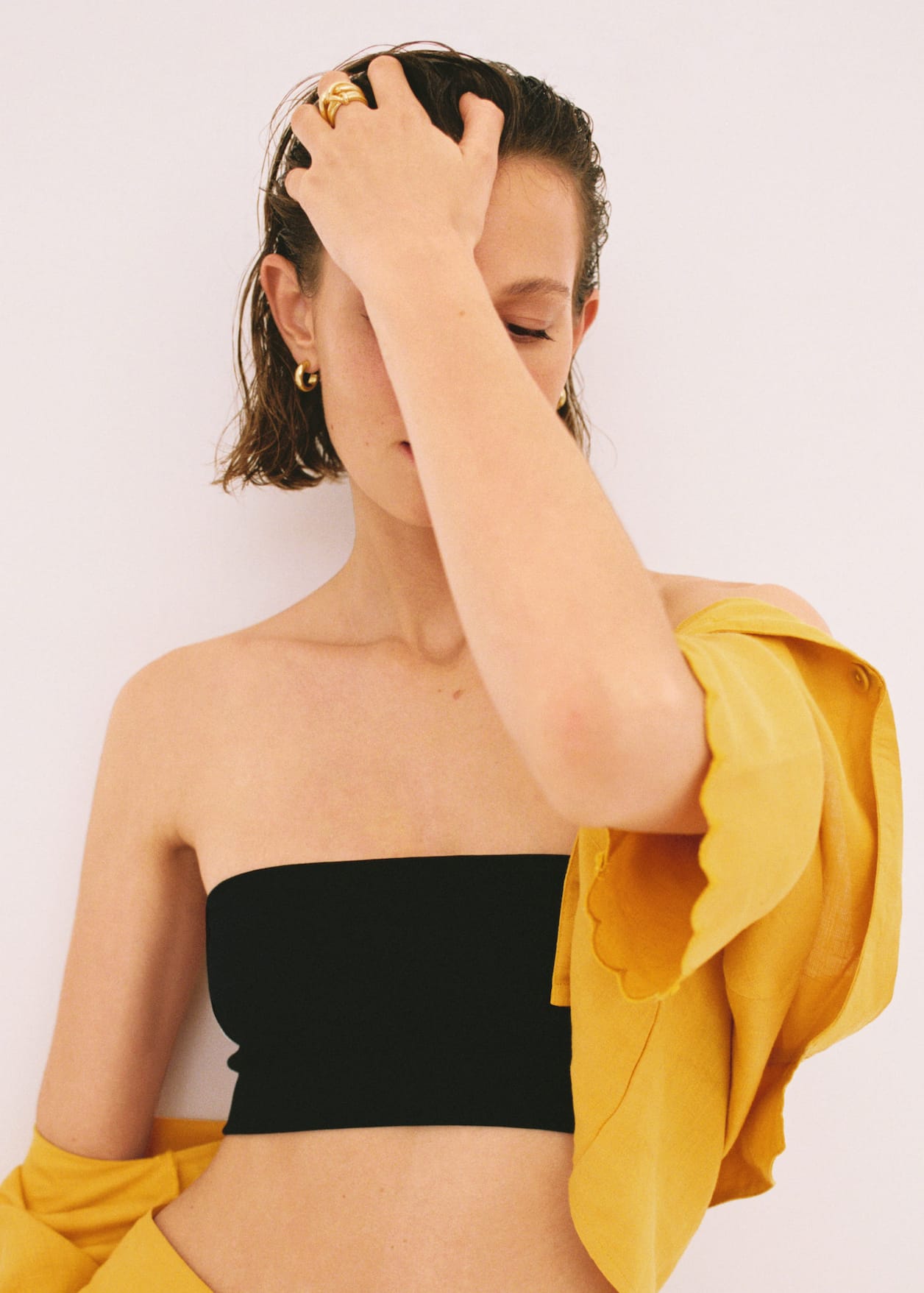 Rhinestone crystal earring